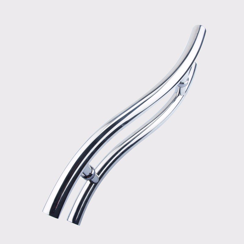 S type stainless steel door handle for tempered glass door -A850